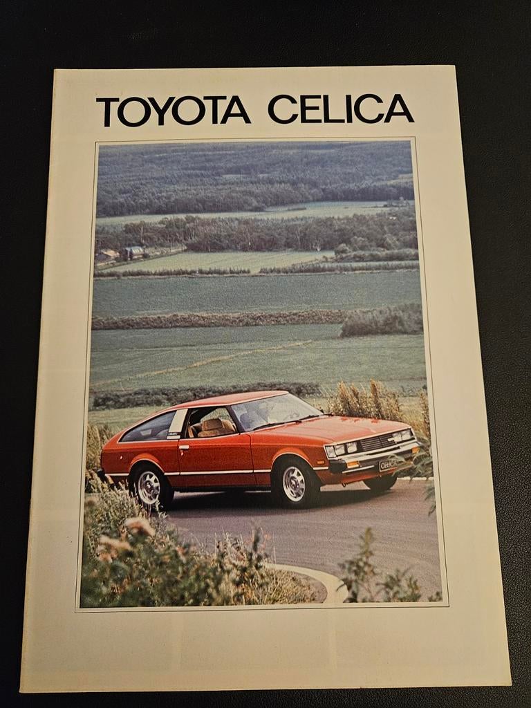 Brochure Toyota Celica, Ophalen of Verzenden, Zo goed als nieuw, Toyota