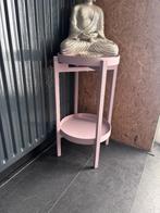 Tafeltje bijzettafeltje, Ophalen, Minder dan 55 cm, Gebruikt, Rond