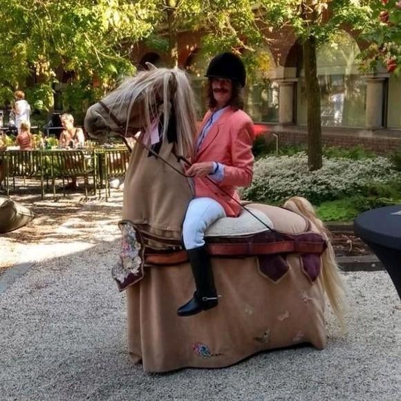 (Straat) theater act walkaround act kostuum Larp outfit, Ophalen of Verzenden