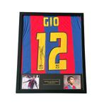 Giovanni van Bronckhorst gesigneerd fc Barcelona thuisshirt, Verzamelen, Sportartikelen en Voetbal, Buitenlandse clubs, Shirt