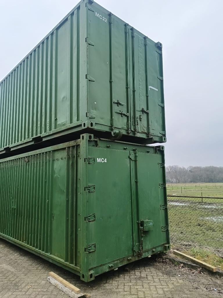 1 gebruikte 20ft zeecontainer kabelsysteem, Ophalen
