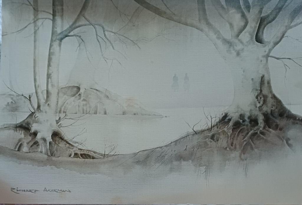 Richard Akerman prints, Antiek en Kunst, Kunst | Schilderijen | Klassiek, Ophalen of Verzenden
