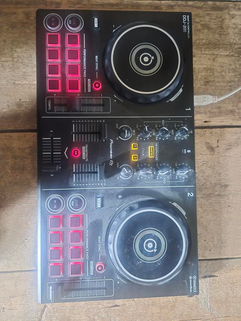 ≥ Pioneer DJ DDJ-200 DJ-set met WeDJ en rekordbox — Dj-sets