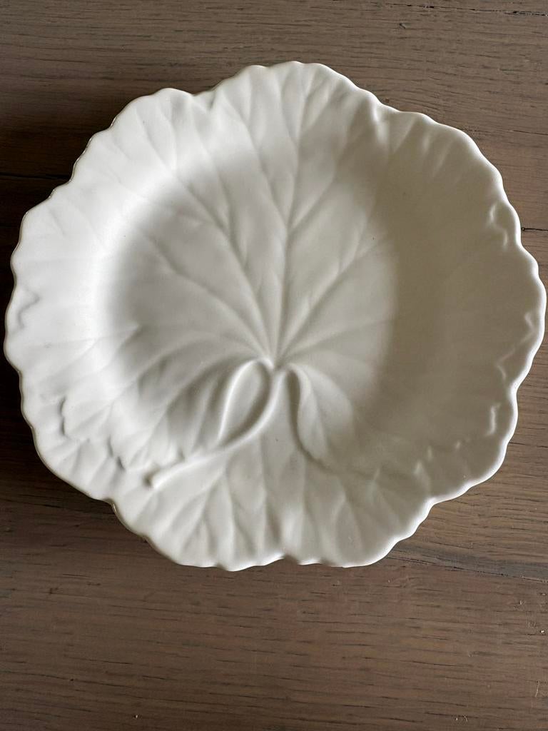 Wedgwood Etruria Barlaston Cabbage Leaf bordje, Huis en Inrichting, Ophalen, Nieuw, Bord(en), Wedgwood