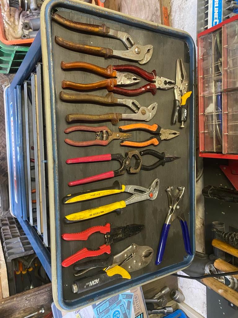 Tangen, Doe-het-zelf en Verbouw, Gereedschap | Handgereedschap, Ophalen of Verzenden, Zo goed als nieuw