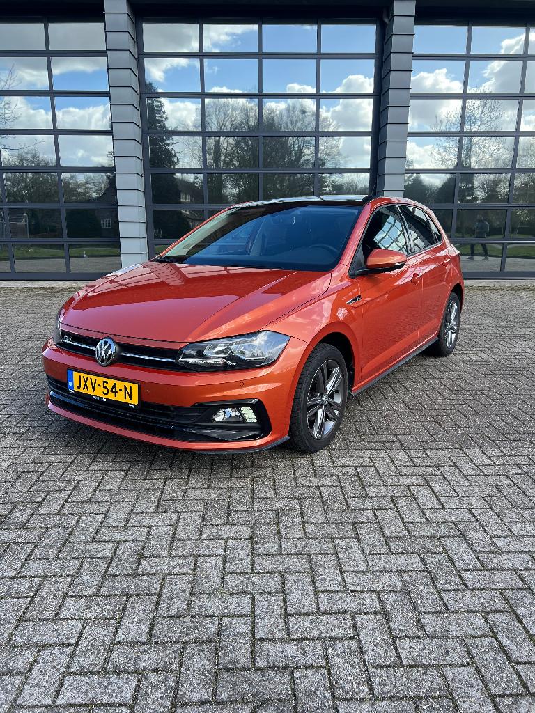 Volkswagen Polo 1.0 TSI 95pk 7-DSG 2019 R-Line Pano PDC, Auto's, Volkswagen, Particulier, Polo, ABS, Airbags, Airconditioning