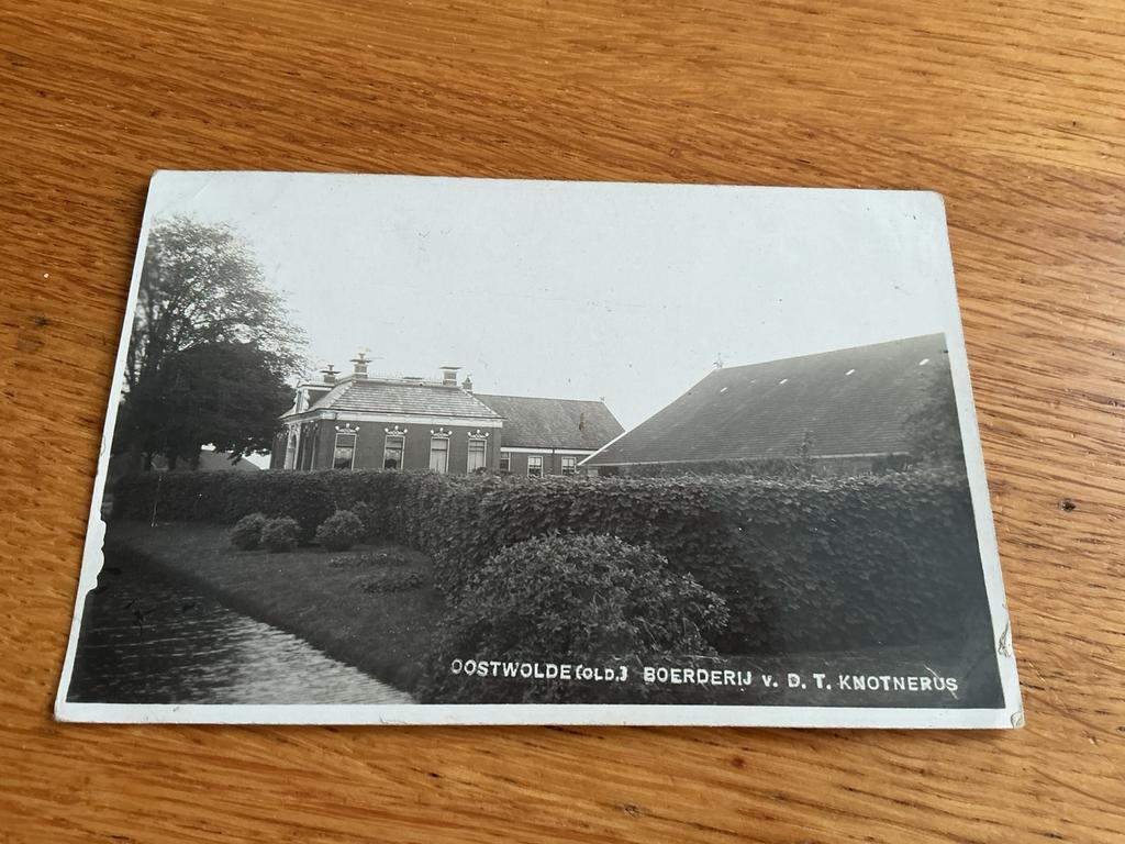 PS 71 Oostwolde boerderij, Ophalen of Verzenden, Voor 1920