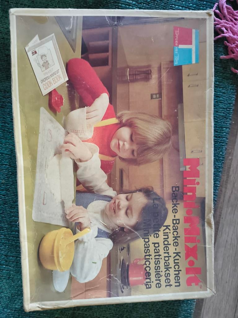 Mini mix bak set tupperware, Ophalen of Verzenden, Nieuw, Poppenhuis