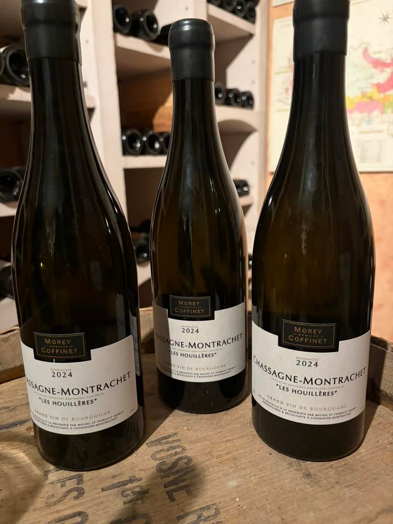 Chassagne Montrachet 'les Houillières' 2024 - Morey Coffinet, Ophalen, Frankrijk, Nieuw, Witte wijn