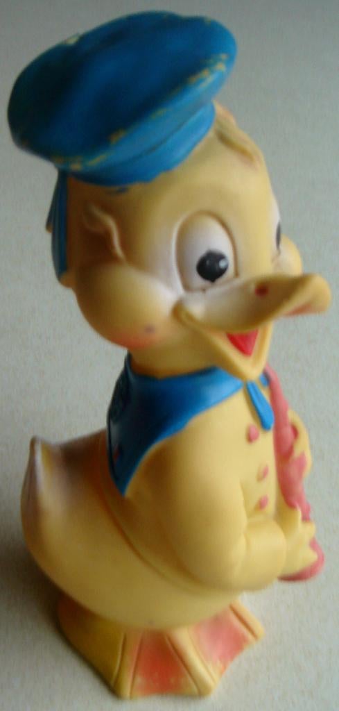 vintage piepbeest matroos eend Rubbertoys Italy € 6,50, Antiek en Kunst, Ophalen of Verzenden