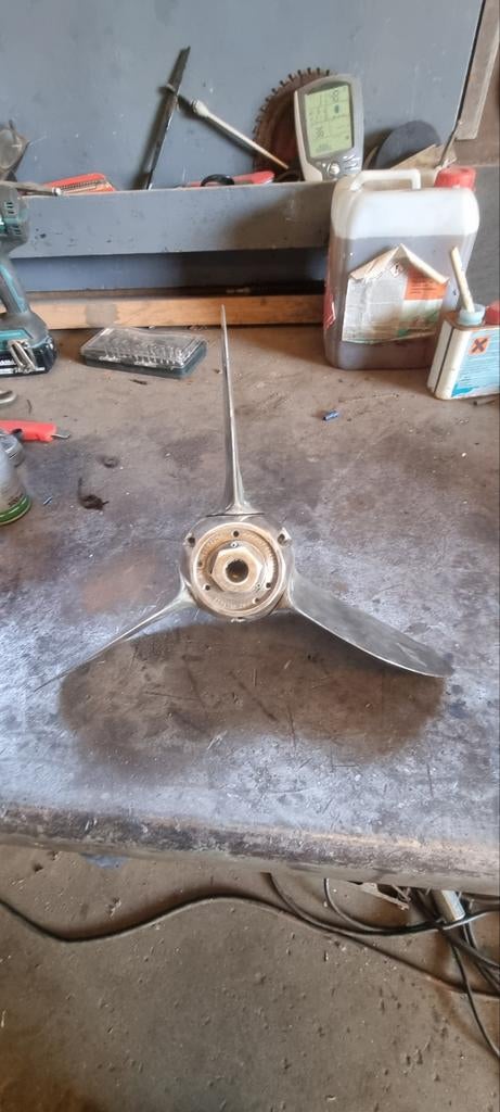 Varioprop zeilboot schroef - 25mm as, Watersport en Boten, Bootonderdelen, Ophalen of Verzenden, Gebruikt, Motor en Techniek, Zeilboot