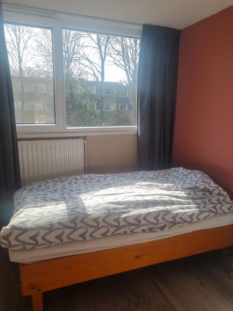 Bed 1.20x1.90m met matras (evt. topper), Huis en Inrichting, Slaapkamer | Bedden, Ophalen, 190 cm of minder, Zo goed als nieuw