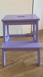 Ikea Bekvam kruk lila, Ophalen, Zo goed als nieuw, Hout
