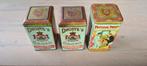Set van 3 Vintage Droste Cacao Blikken - Verzamelobjecten, Verzamelen, Ophalen of Verzenden, Gebruikt, Overige, Droste