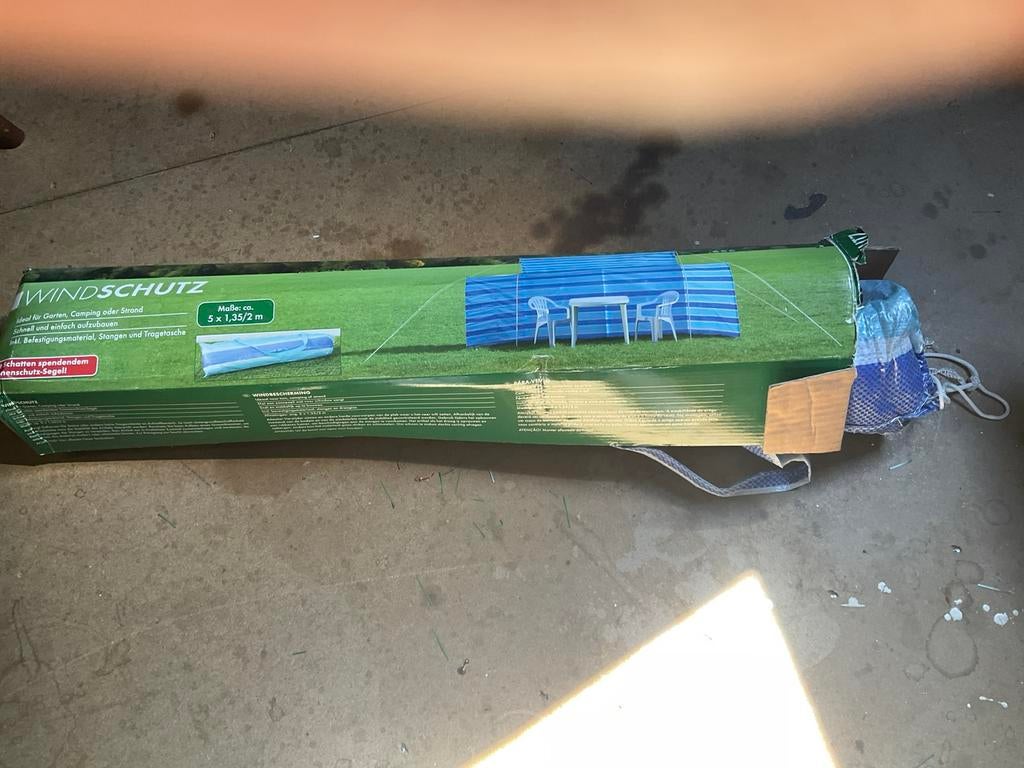 Windscherm, Ophalen of Verzenden, Zo goed als nieuw