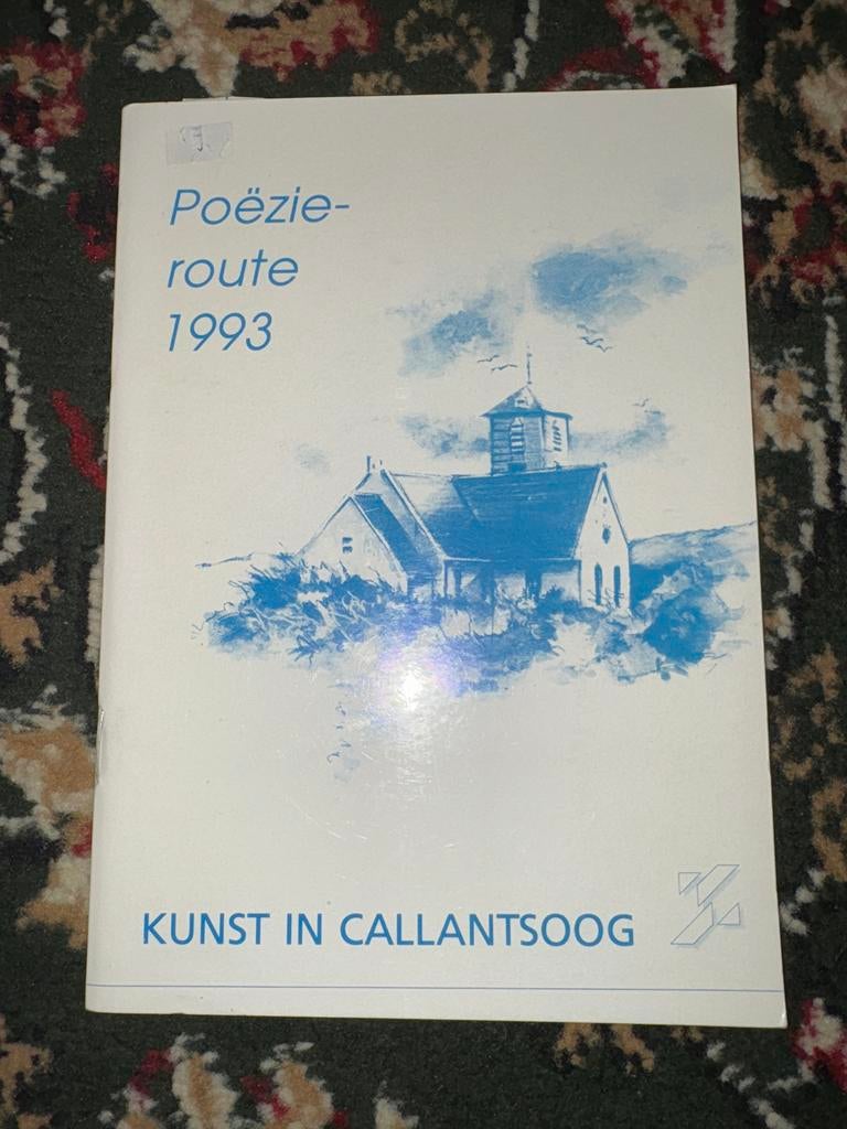 Poëzie-route 1993 Kunst in Callantsoog, Ophalen of Verzenden, Gelezen, Meerdere auteurs
