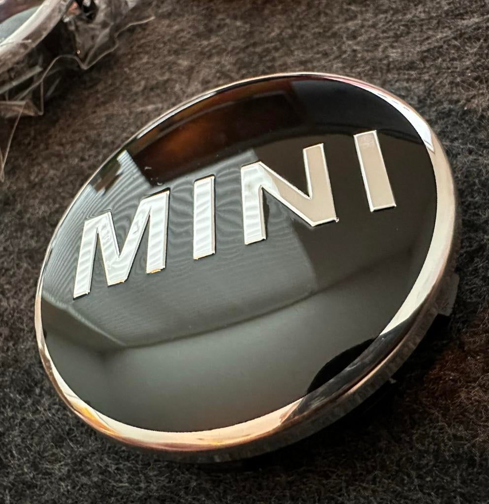 4x MINI naafdop naafkap 56mm I velgdop Mini Cooper One etc, Auto diversen, Wieldoppen, Rfq@bmw.com, Verzenden, Mini, Nieuw