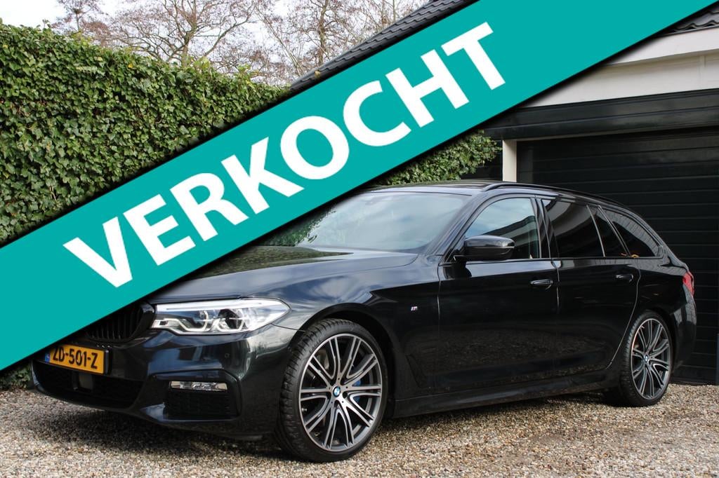 BMW 5-serie Touring 530i Executive | M-pakket | ACC | HUD |, Auto's, BMW, Automaat, 1998 cc, Achterwielaandrijving, 4 cilinders