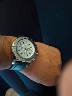 Breitling Super Avenger 44mm met doos en papieren, Ophalen of Verzenden