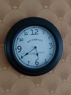 RIVERDALE Wandklok - Zwart, Analoog, Ophalen, Gebruikt, Analoog, Wandklok