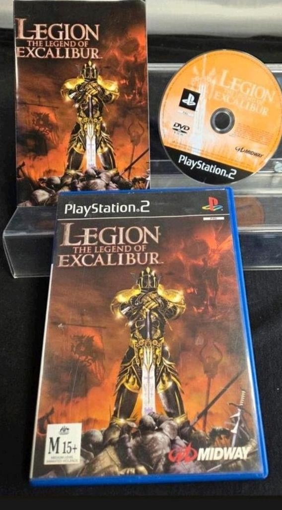 Legion: The Legend of Excalibur - PlayStation 2 (PS2), Gebruikt, 1 speler, Ophalen of Verzenden, Role Playing Game (Rpg)