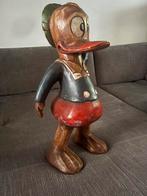 Uniek hourgesneden Donald Duck, Verzamelen, Beelden en Beeldjes, Ophalen, Zo goed als nieuw, Dier