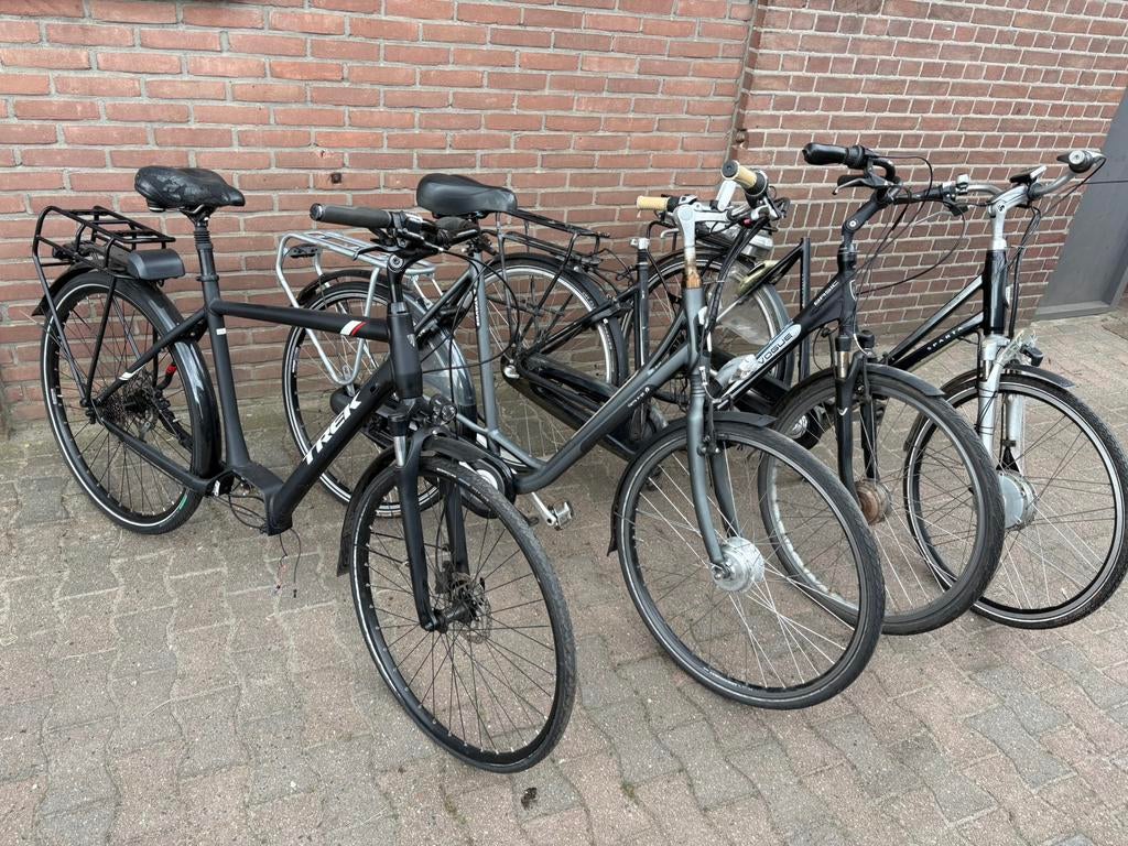 Te koop ECHTE opknappers! 4 elektische fietsen, 51 tot 55 cm, Ophalen of Verzenden, Gebruikt, Overige merken
