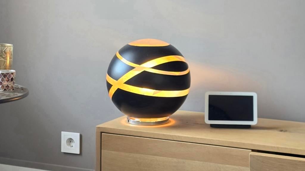 Design lamp van Rietveld Lampen - Hellevoetsluis, Huis en Inrichting, Ophalen