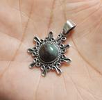 Zilveren hanger met natuurlijke Amazoniet steen zilver 925, Sieraden, Tassen en Uiterlijk, O.T., Nieuw, Ophalen of Verzenden, Orientaltemptation@hotmail.com