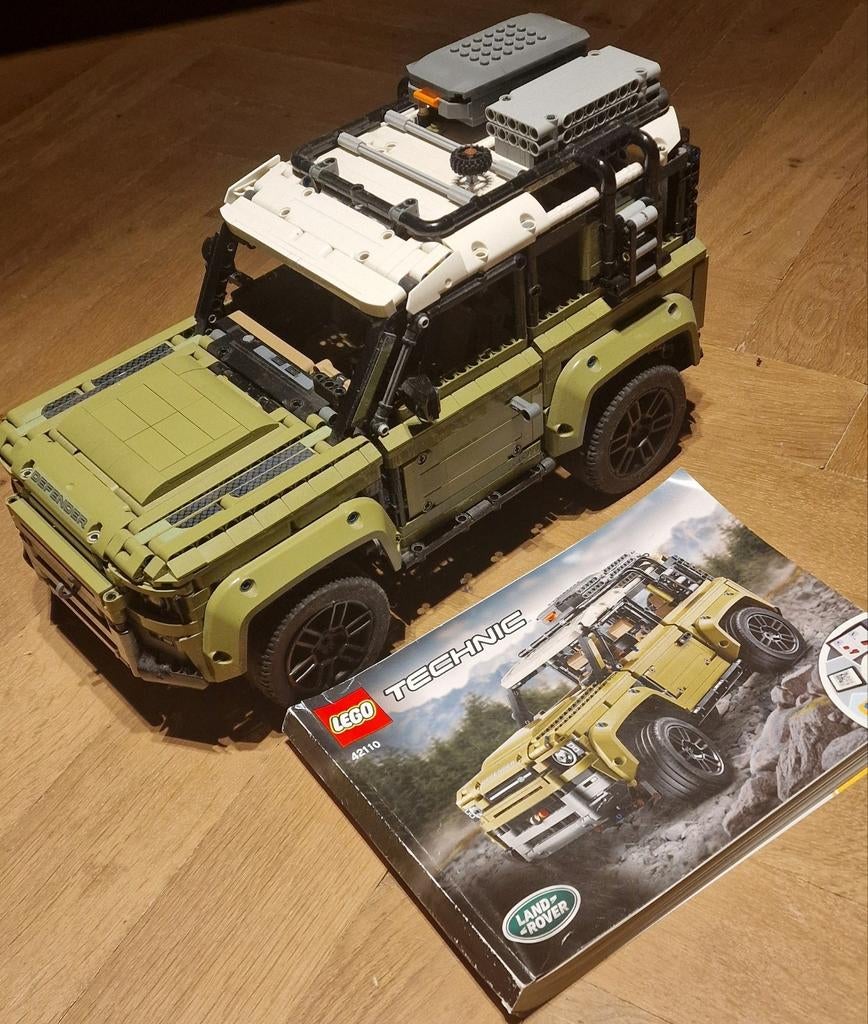 Lego Technic Land Rover Defender (2019), Ophalen