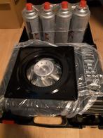 Nieuw Camping Gasfornuis met 4 Gasbussen, Ophalen of Verzenden, Nieuw