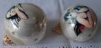 2 Brocante retro kerstballen engel, Antiek en Kunst, Ophalen of Verzenden
