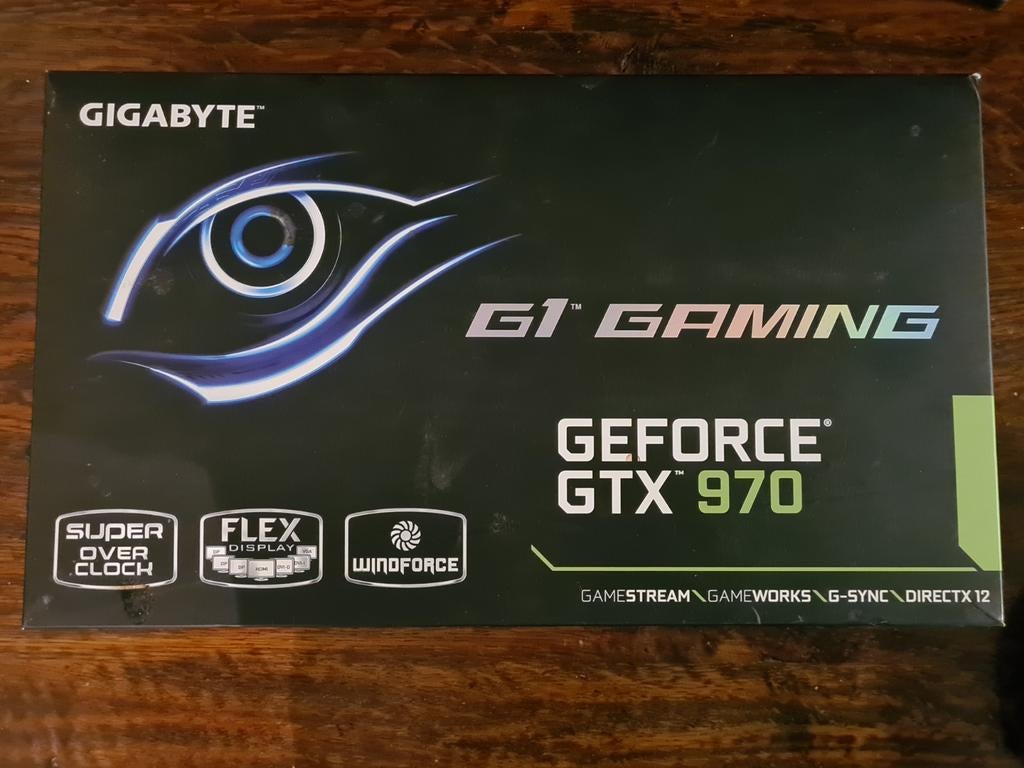 G1 Gaming GEFORCE GTX 970 Gigabyte, Computers en Software, Videokaarten, Ophalen of Verzenden, Zo goed als nieuw, GDDR5, PCI-Express 3