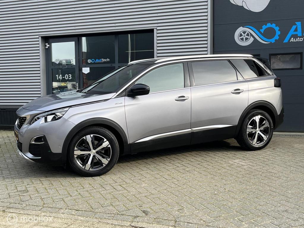 Peugeot 5008 1.2 PureTech Gt-line 7-Persoon Keyless CarPlay, Auto's, Peugeot, Gebruikt, 1199 cc, 7 stoelen, Bedrijf