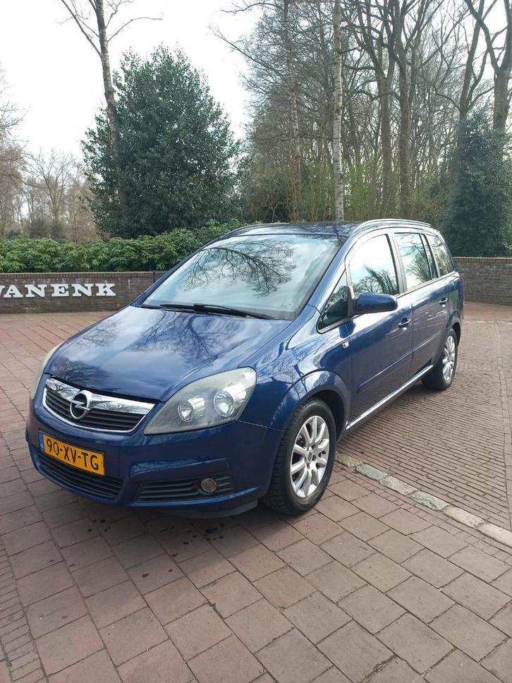 Opel Zafira 1.8 2007 Blauw, Auto's, Opel, Particulier, Zafira, Benzine, D, MPV, Handgeschakeld, Origineel Nederlands, Blauw, Voorwielaandrijving