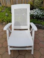 4 Hartman tuinstoelen, rugleuning verstelbaar, Tuin en Terras, Tuinstoelen, Ophalen, Gebruikt, Kunststof, Verstelbaar
