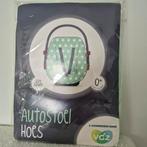 Nieuwe autostoelhoes 0+ maanden (0-9 kg) - Groen met stippen, Kinderen en Baby's, Autostoeltjes, Overige methoden, Nieuw, Ophalen of Verzenden