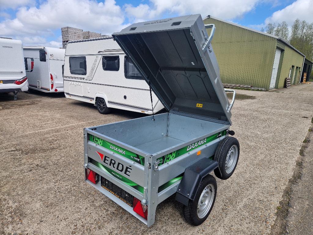 Erde Daxara ZGAN Kampeer/Bagage/Aanhangwagen 950,- !!, Auto diversen, Aanhangers en Bagagewagens, Ophalen, Erde, Zo goed als nieuw