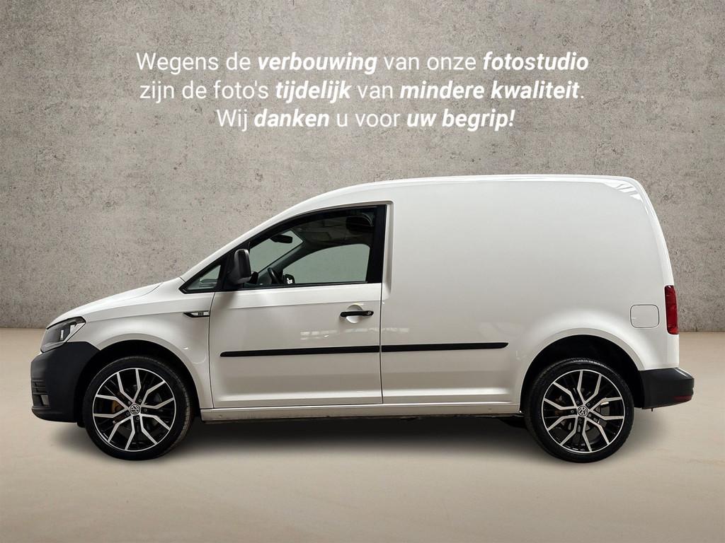 Volkswagen Caddy 2.0 TDI L1H1 BMT Sport Automaat (APPLE CARP, 12 maanden, Stof, Gebruikt, 4 cilinders