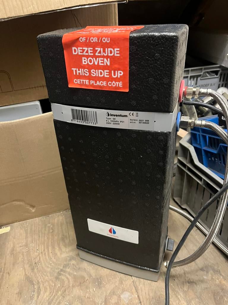 5 ltr keuken boiler, Doe-het-zelf en Verbouw, Minder dan 20 liter, Ophalen, Zo goed als nieuw, Boiler