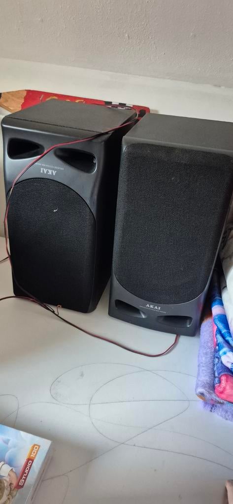 Akai speakers, Ophalen, Minder dan 60 watt, Front, Rear of Stereo speakers, Overige merken