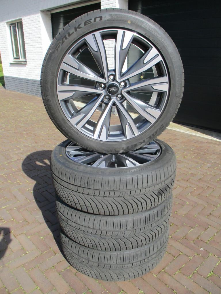 Orig Ford Kuga III 20 inch velgen zomer NIEUWST tpms ST Line, Ophalen, Banden en Velgen, Personenwagen, 20 inch