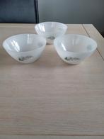 3 arcopal kommen, Ophalen of Verzenden, Kom(men), Overige stijlen, Glas