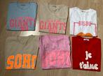 6x t shirt onesize wit roze rood beige blauw izgs, Kleding | Dames, Ophalen of Verzenden, Zo goed als nieuw, Korte mouw