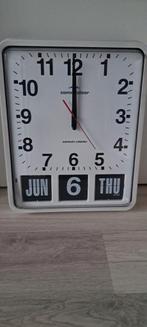 Senioren/ dementie klok, Huis en Inrichting, Woonaccessoires | Klokken, Ophalen, Zo goed als nieuw, Wandklok