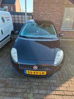 Fiat Punto 1.4 16V Turbo 3DR 2007 Zwart, Auto's, Voorwielaandrijving, 4 cilinders, Origineel Nederlands, Overige kleuren