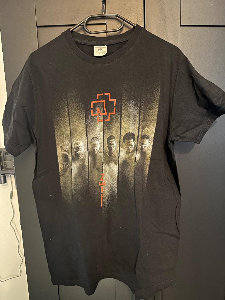 Rammstein t-shirt M, Kleding | Heren, T-shirts, Ophalen of Verzenden, Zo goed als nieuw, Maat 48/50 (M), Zwart
