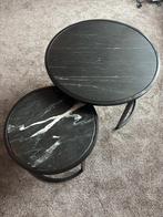 Marmeren salontafels Goossens, Minder dan 55 cm, Rond, Zo goed als nieuw, Ophalen