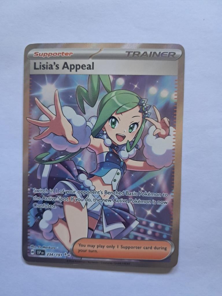 Lisia's Appeal 234/191 Surging Sparks, Ophalen of Verzenden, Nieuw, Losse kaart, Foil