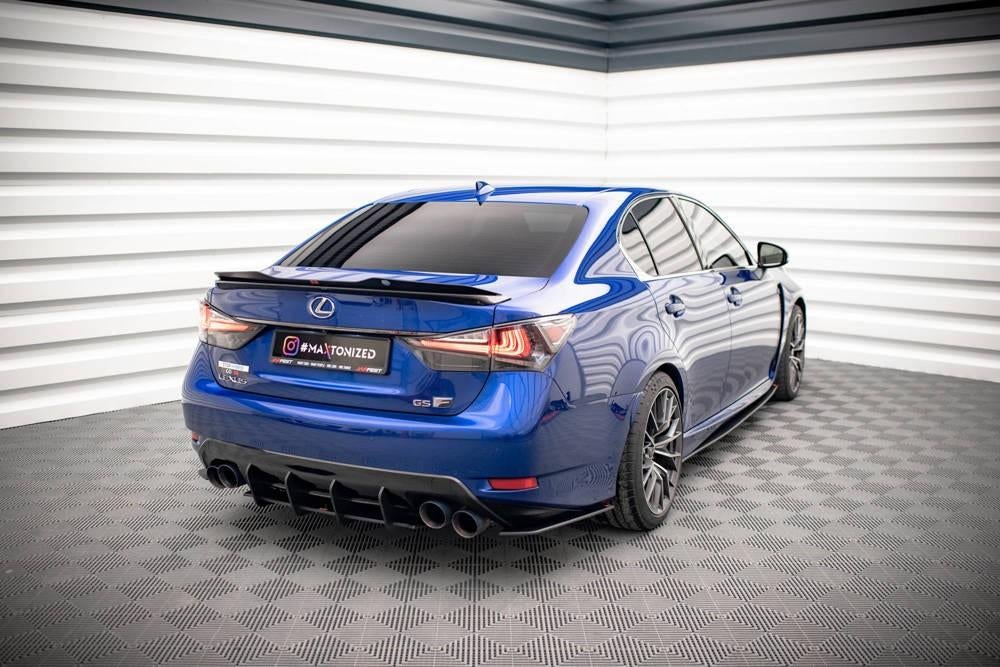 Race Voorlip sideskirt diffuser - Lexus GSF GS F 15-20, Ophalen of Verzenden